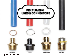 Pex Plumbing Lines & Connectors