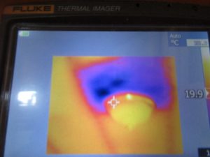 Thermal Imaging Defect in Ceiling