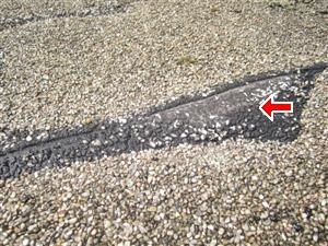 Flat Roof has Air Pocket at Seam found by Barrie Home Inspections