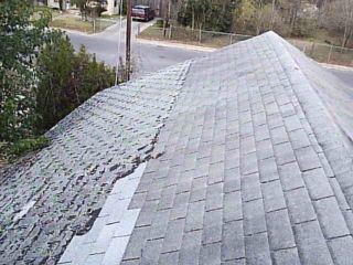 3 Different Shingles found by Barrie Home Inspections