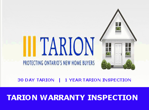 Tarion Warranty Claims