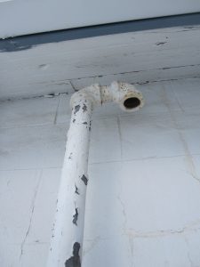 Improperly Installed Plumbing Vent