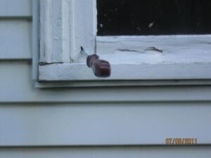 Rotted Exterior Window Sill