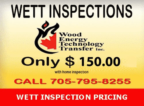 WETT Inspection Pricing