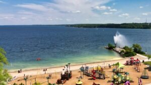 Barrie's Water Front Beach