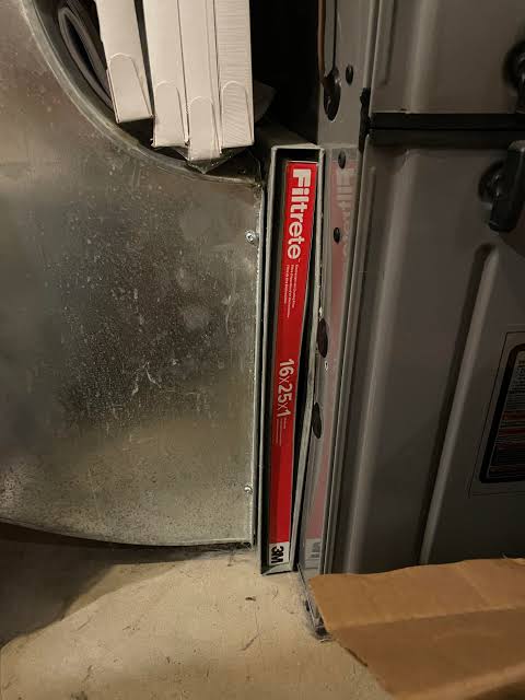 Cover Missing for Furnace Filter Cover Missing for Furnace Fillter
