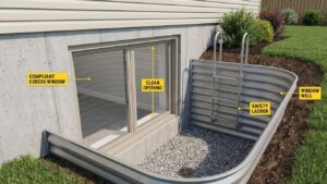 Emergency Exit - Basement Apt Emergency Exit - Basement Apartment