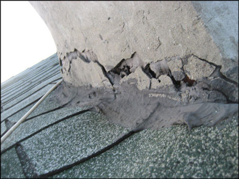 chimney-flashing-damaged